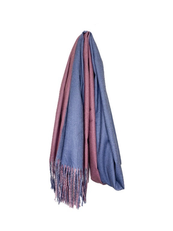 ❤Cashmere pashmina - 2 tone 66 x 180cm - various colours