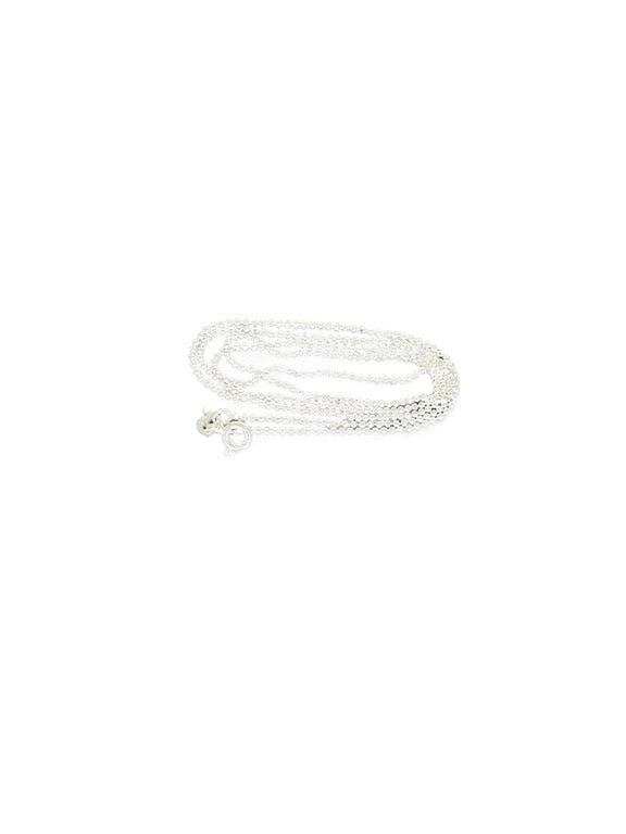 Silver Plain Chain 20"