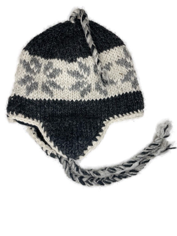 ❤Wool hat with fleece lining