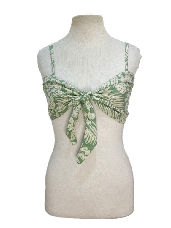 Front tie, adjustable bra top - various