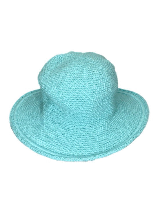❤ Kids cotton crochet hat - 27cm diameter - various