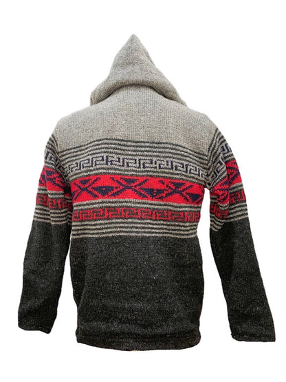 ❤Wool Zip Through Fleece Lined Hoodie