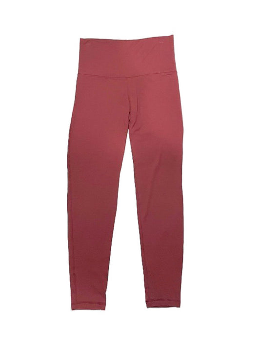 Long leggings Maroon with wide waistband