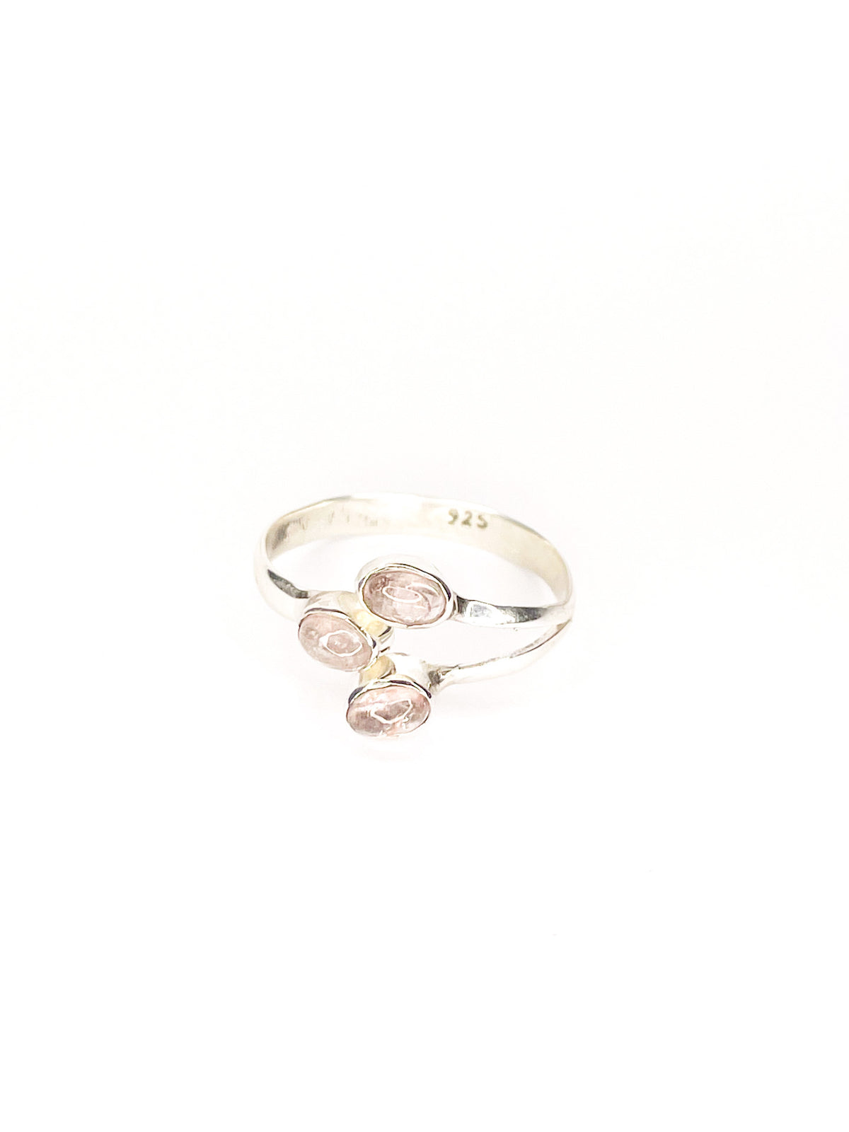 ❤Triple stone silver ring - various