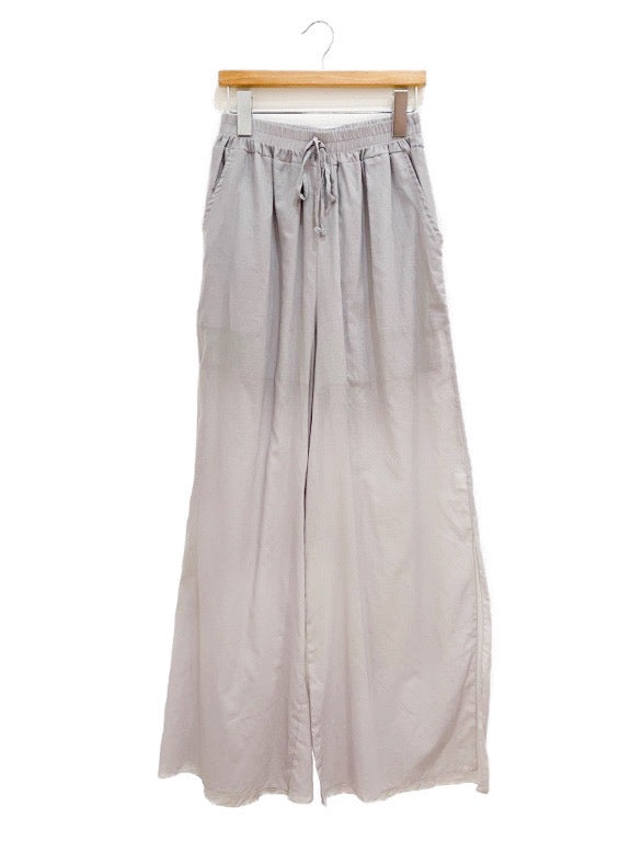 ❤Light-weight cotton pant with side slits and shorts lining - various colours