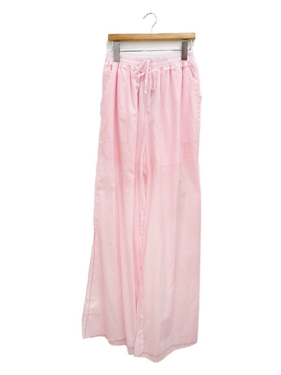 ❤Light-weight cotton pant with side slits and shorts lining - various colours