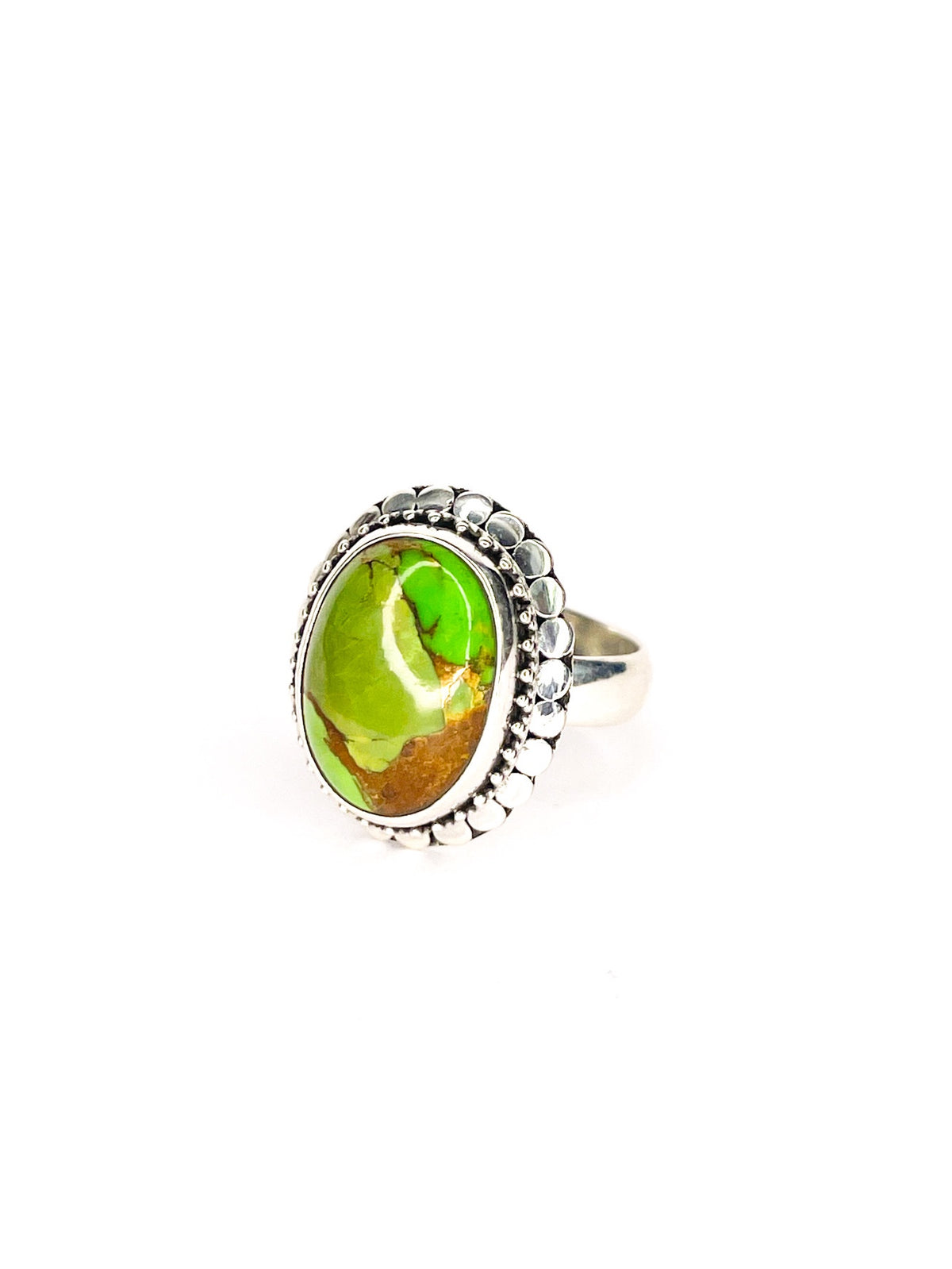 ❤Unakite oval ring
