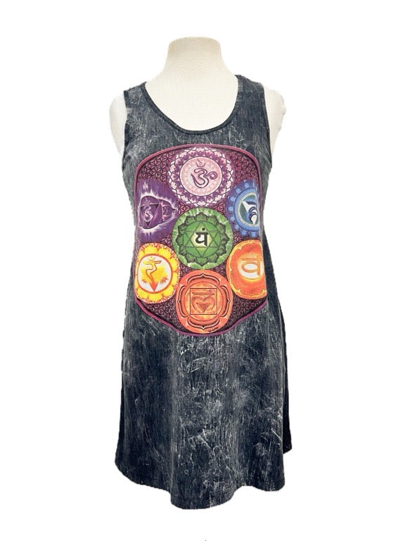 Yoga T-shirt Dress - Various Prints and Colours