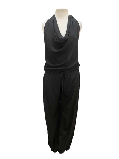 Jumpsuit Halter neck cowl front - various