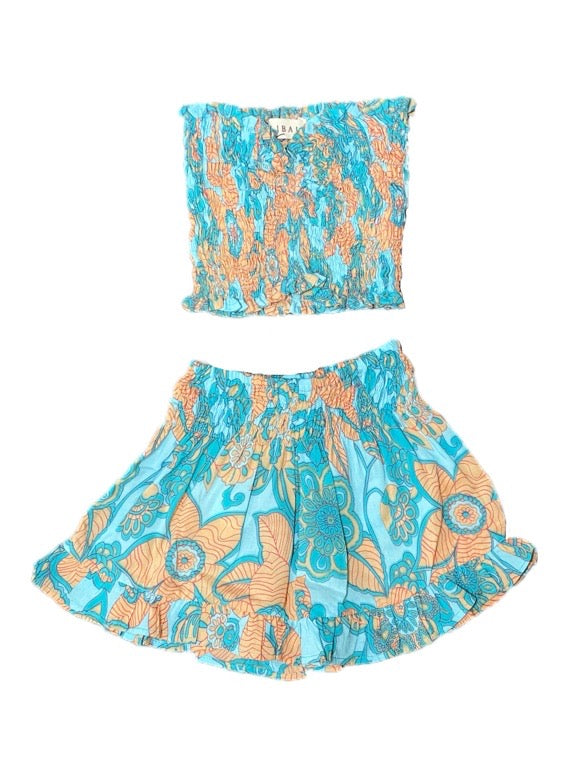 Bonnie kids top and short set - various