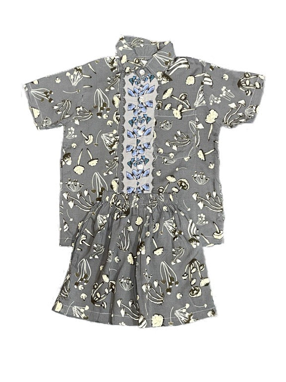 Kids Boys printed shirt & shorts set - various
