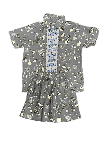 Kids Boys printed shirt & shorts set - various