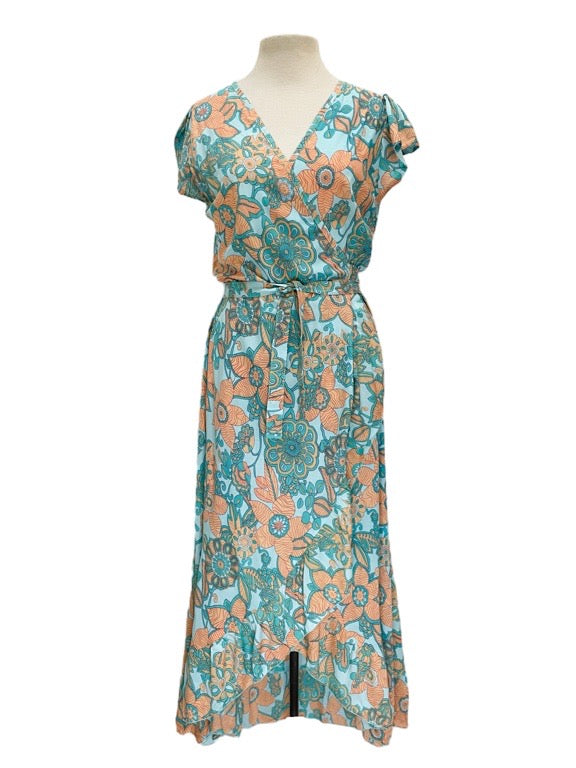 Wrap Dress Farah Long Short sleeve - various