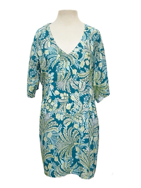 Tunic Pocket dress with elbow length sleeves - various