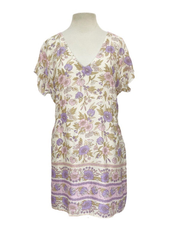 Tunic Pocket dress with short sleeves - various