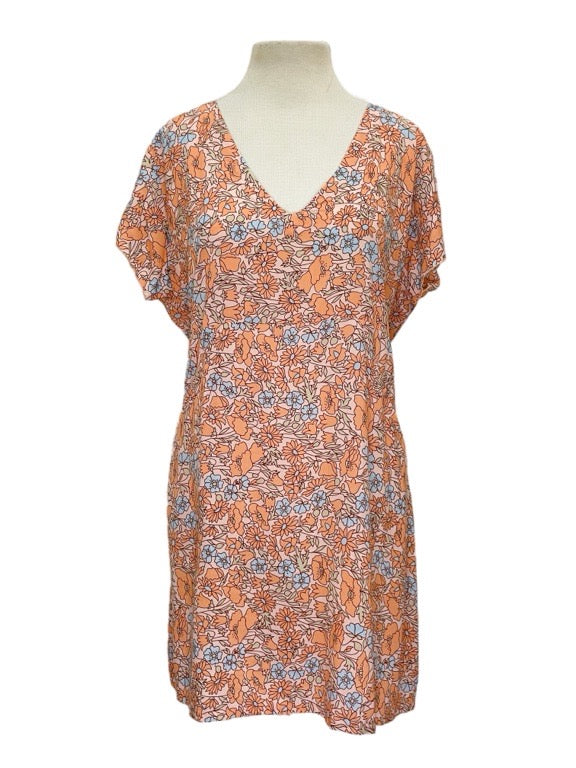 Tunic Pocket dress with short sleeves - various