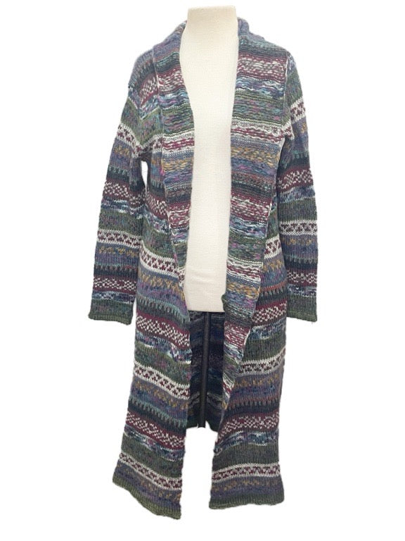 ❤Long wool cardigan w/pockets