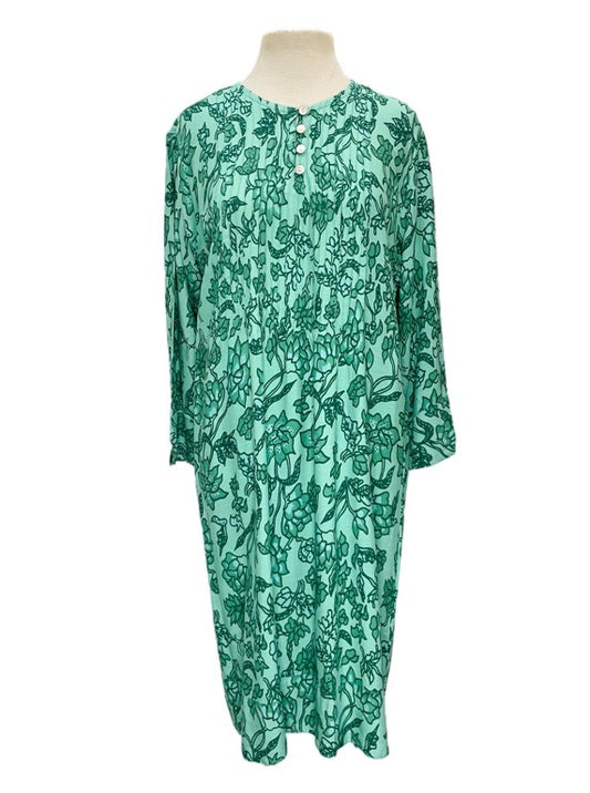 Pin-tuck Long sleeve  dress - various