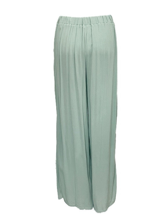 ❤Tali long crinkle pant plain colours - various