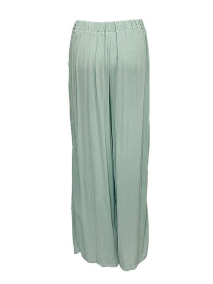 ❤Tali long crinkle pant plain colours - various