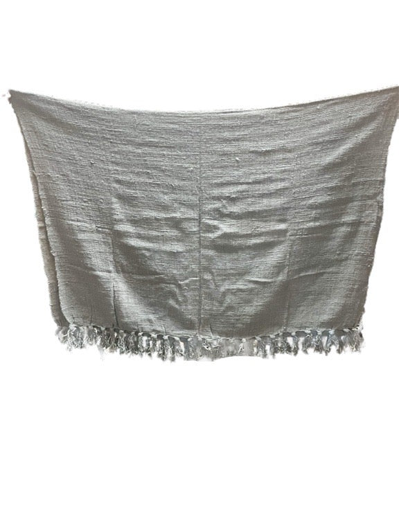 ❤Cotton & Rami bedthrow with tassels - various(single)