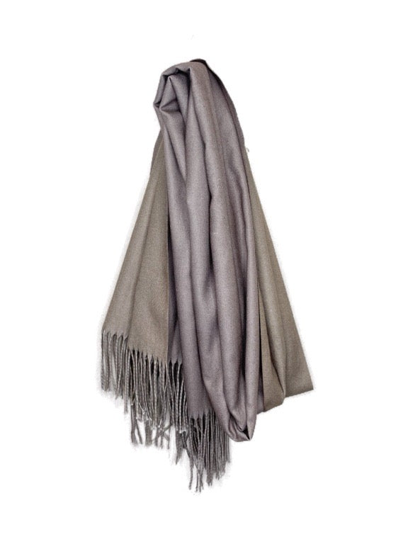❤Cashmere pashmina - 2 tone 66 x 180cm - various colours