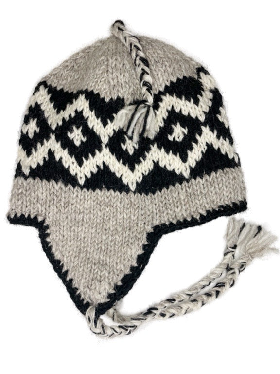 ❤Wool hat with fleece lining