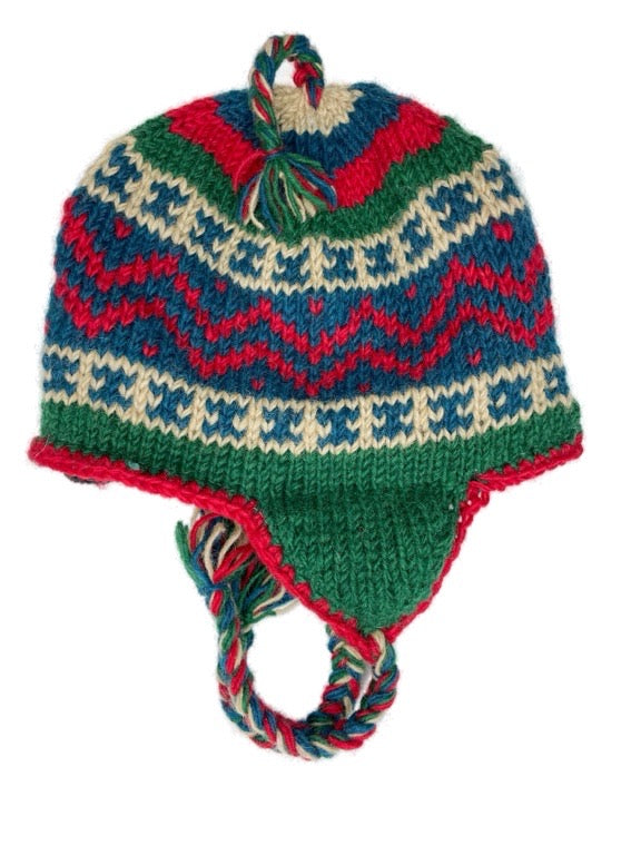 ❤Wool hat with fleece lining