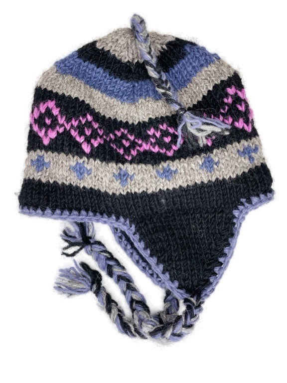❤Wool hat with fleece lining