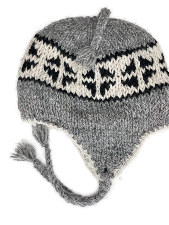❤Wool hat with fleece lining