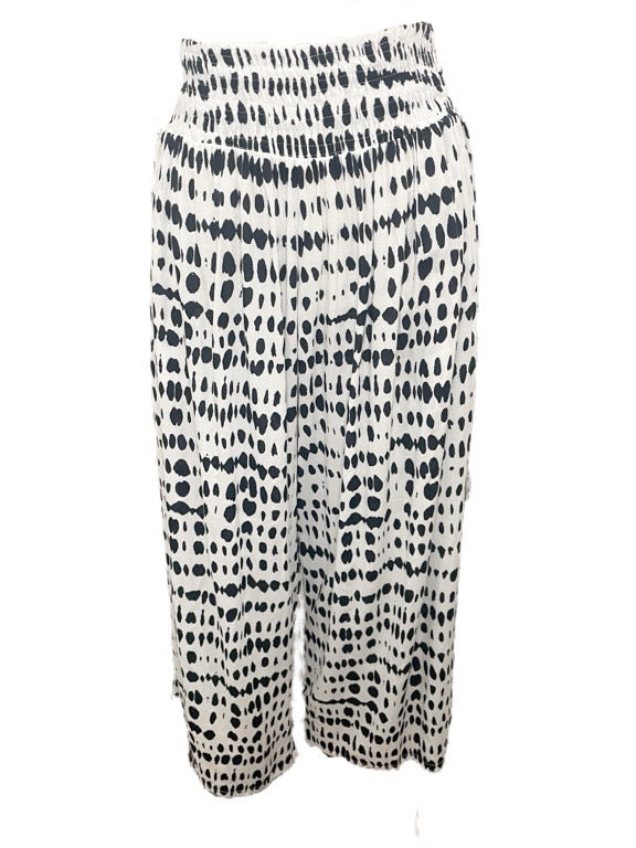 ❤Long pant with shirring elastic waist - various