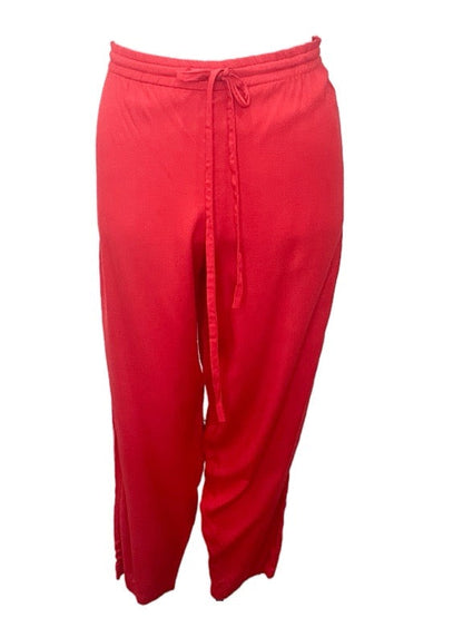 ❤Simple capri pants with drawstring