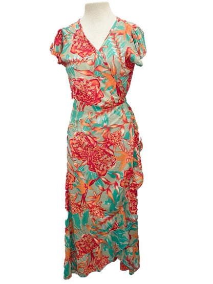 Wrap Dress Farah Long Short sleeve - various