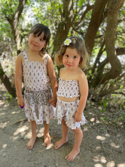 Dea kids skirt & top set - various