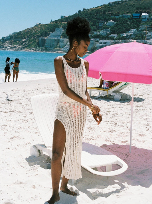 ❤Long knitted skirt & top set - various