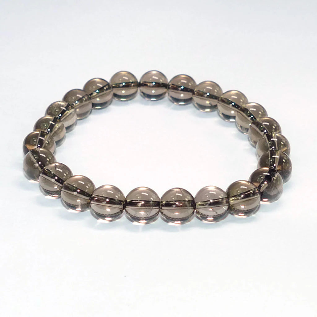 Smokey Quartz Mala Bracelet