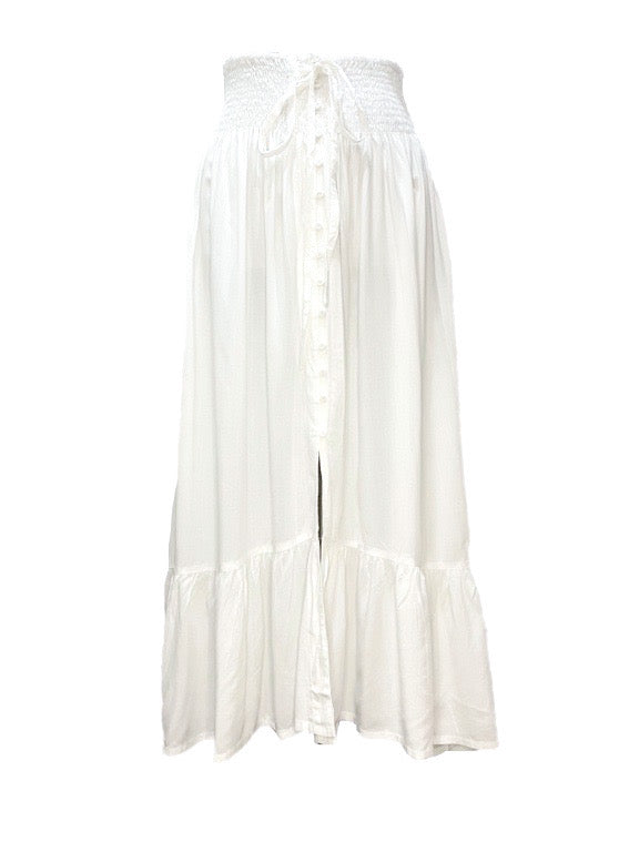 ❤Lorena long skirt with buttons - various