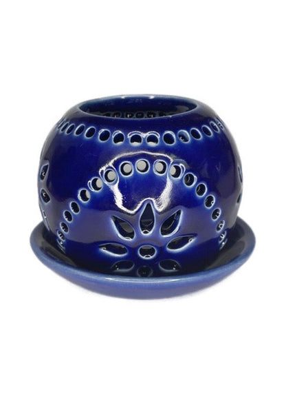 Ceramic candle holder/oil burner - various
