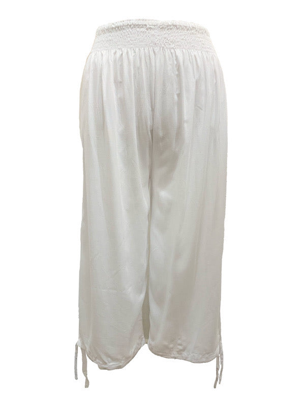 ❤Karina 3/4 shirred waist pants - various colours
