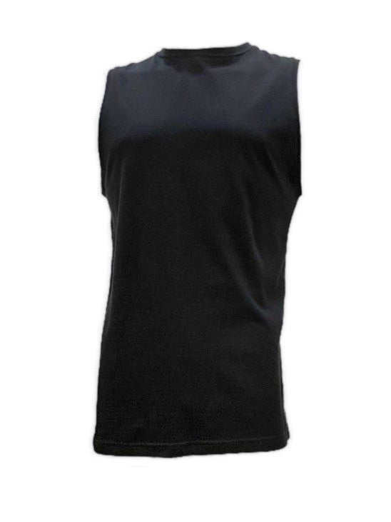 Mens crew neck tank top