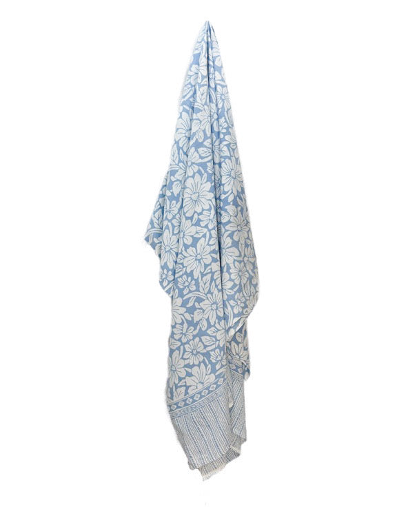 Large batik sarong/ table cloth/ throw 190 x 110cm - various