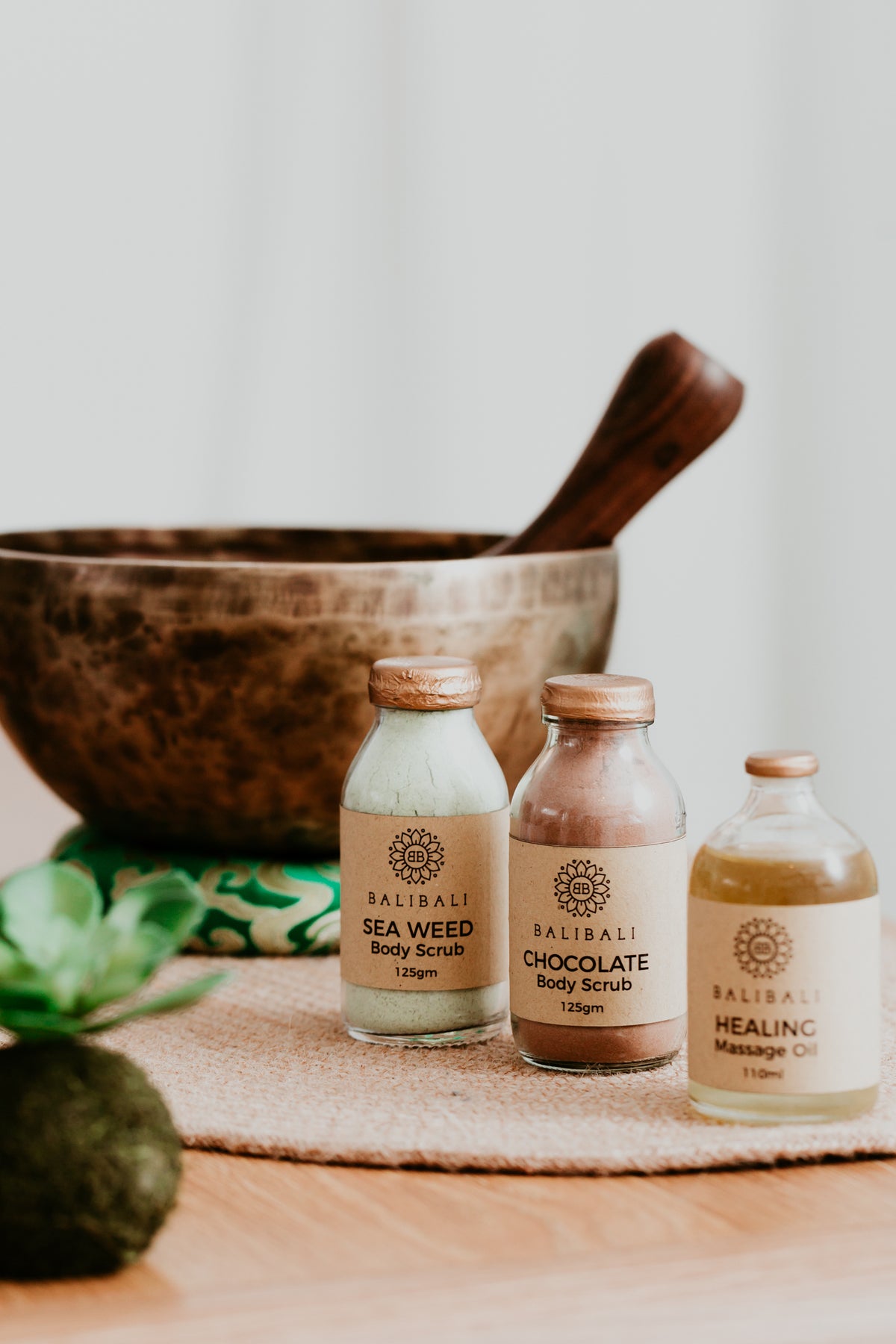 BaliBali body scrub, natural, hand made - various