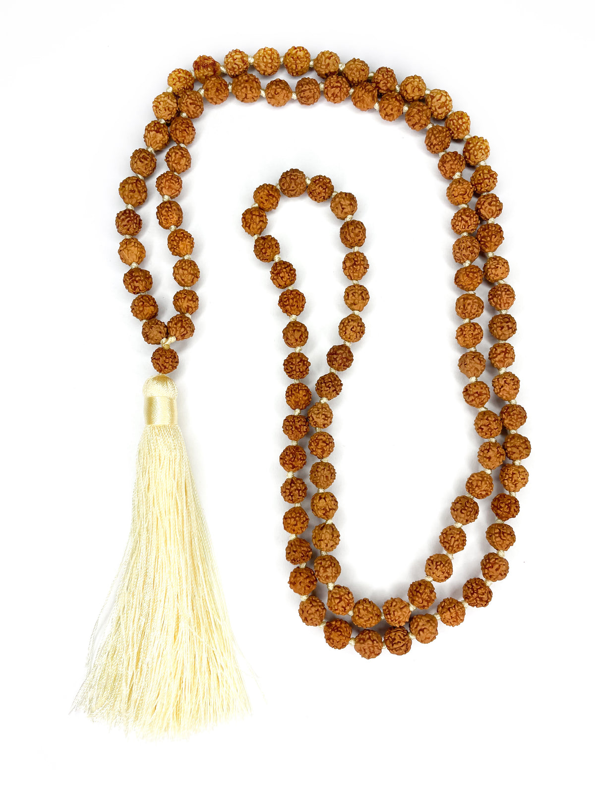 Rudraksha meditation necklace - 8mm - various