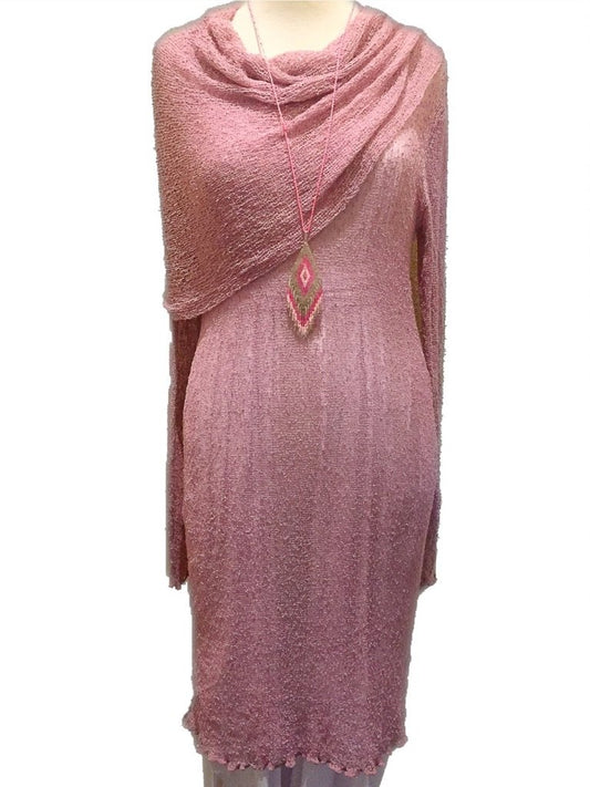 Sheer Cowl summer dress