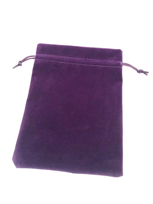 Velvet deck pouch