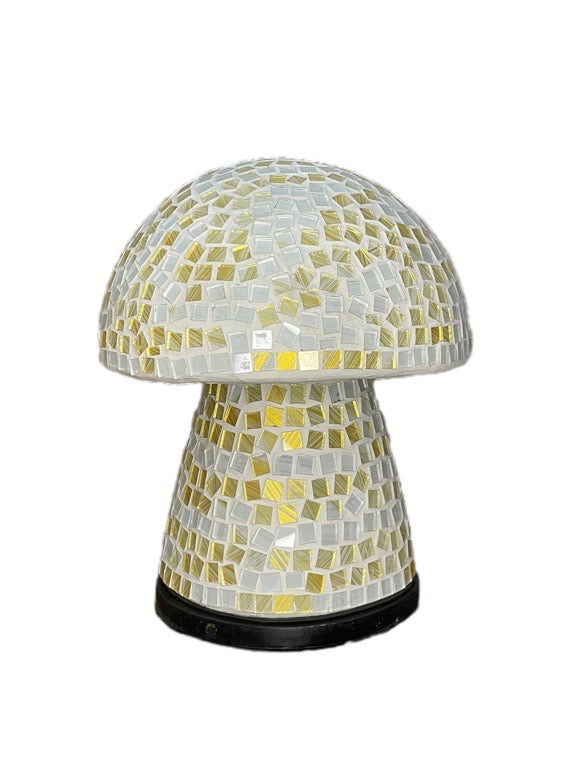 Mushroom mosaic light 25cm - various colours